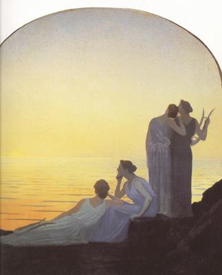 Osbert, Alphonse Evening in Antiquity (mk19) oil painting image